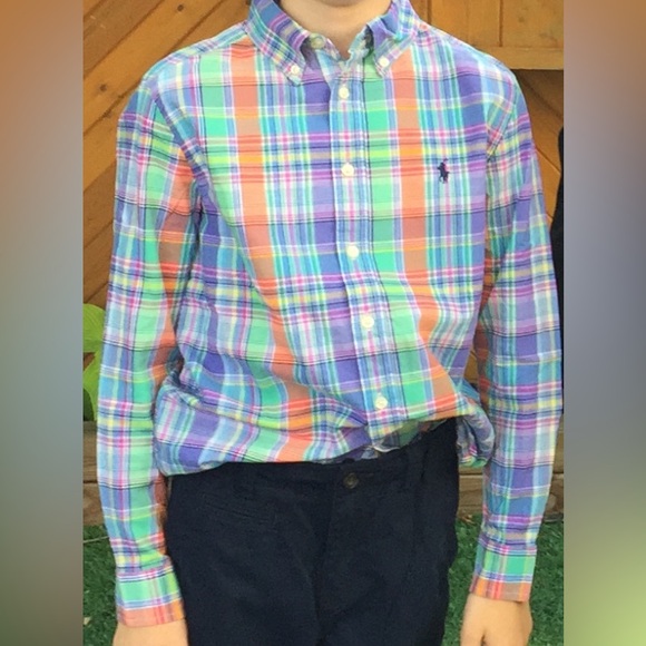 Polo Ralph Lauren boy’s button down shirt - Picture 1 of 8